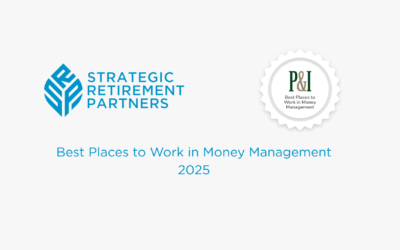 Strategic Retirement Partners Recognized in Pensions & Investments’ Best Places to Work in Money Management